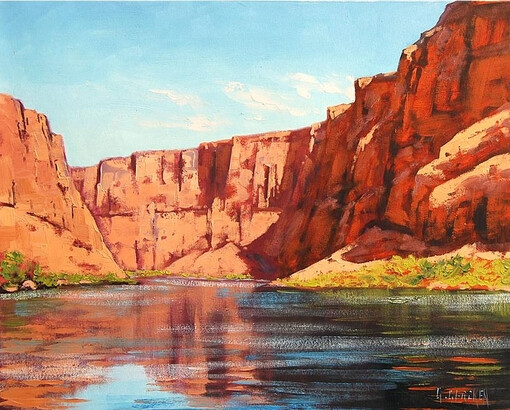 美到极致的油画