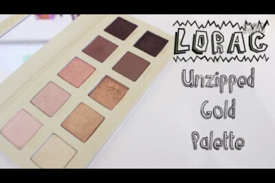 Lorac unzipped眼影盘