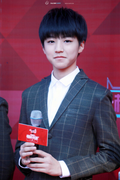 #王俊凯# #TFBOYS王俊凯# #TFBOYS# 150413音乐风云榜红毯 cr：CalciumKarry_WJK