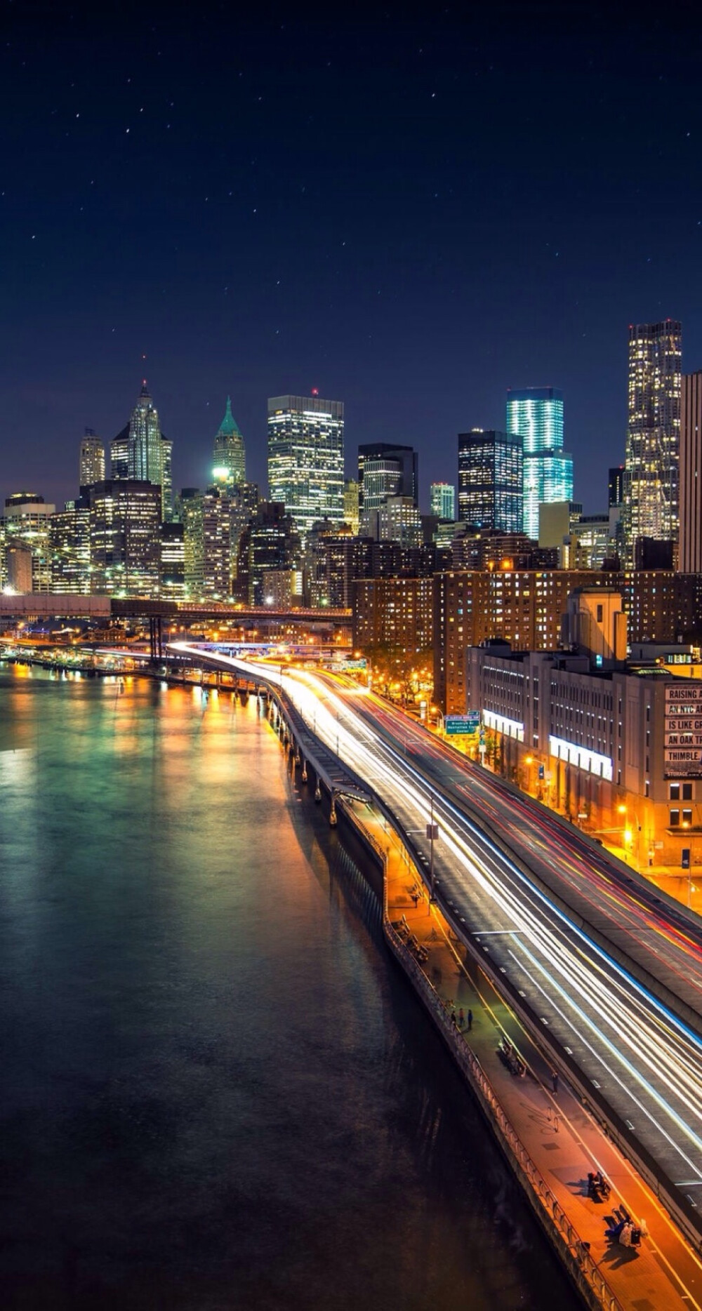 城市 夜景 壁纸 曼哈顿