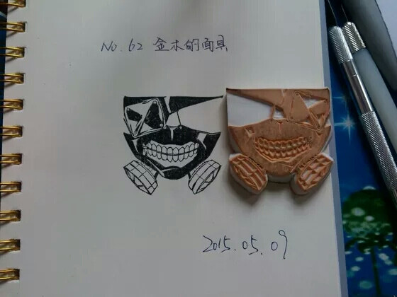 金木的面具，是不是帅帅的