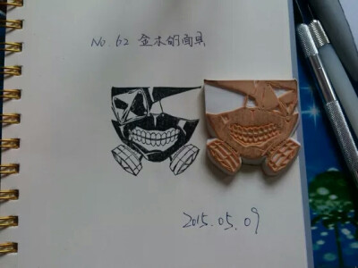 金木的面具，是不是帅帅的