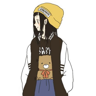 二次元 个性 唯美 闺密头像 动漫