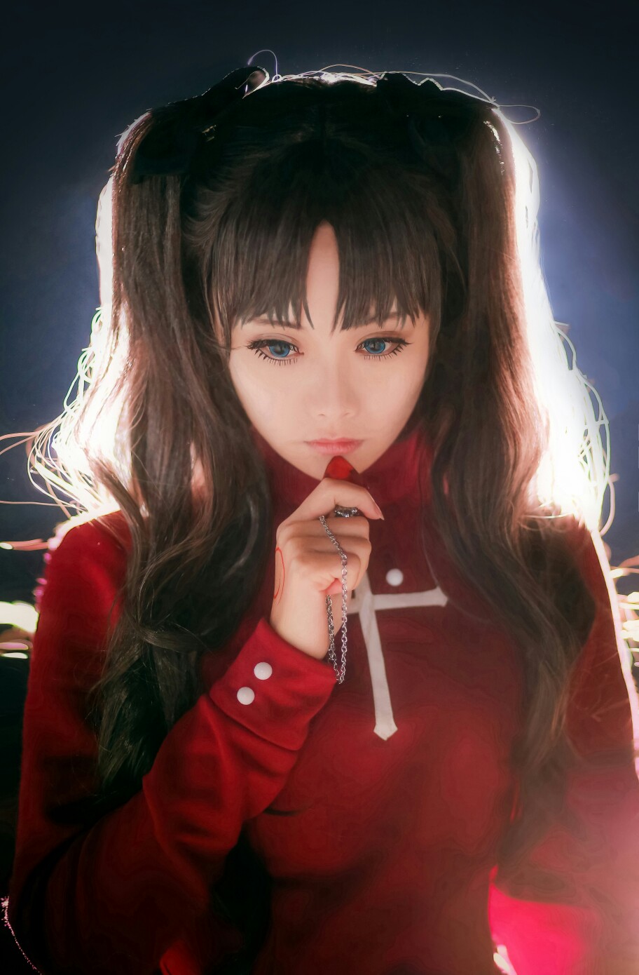 fatestaynight远坂凛cn小半神还原cosplay