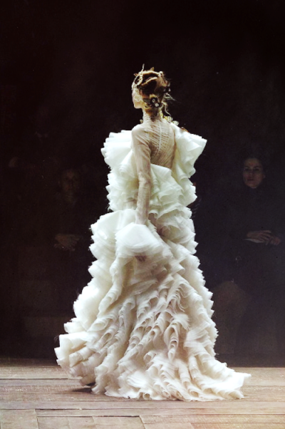 Gemma Ward at Alexander McQueen, Fall 2006