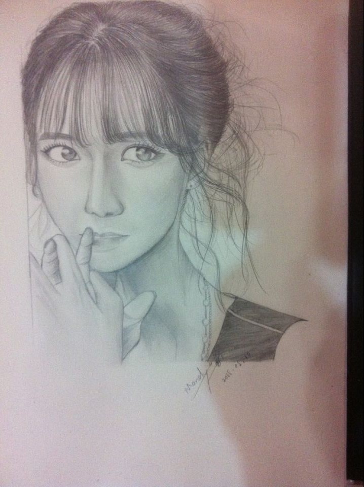 手绘林允儿bymandy