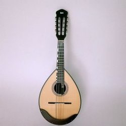 曼陀鈴(Mandolin)，起源于意大利，原名為意大利文&amp;quot;mandorla&amp;quot;，意為&amp;quot;杏仁&amp;quot;的意思，是用來描述琴身的形狀的。曼陀鈴的大小和小提琴差不多，全長約40Cm，其琴身的形狀，更像是剖開的水梨，琴體背部隆起成半圓形，不帶橫板，琴頸上有品，琴頭略向后仰。弦有四對復(fù)弦，共有八根弦，兩兩成對分為四組。四組弦的定音和小提琴是一樣的，也就是GDAE。調(diào)音法與小提琴相同，采取五度間隔。