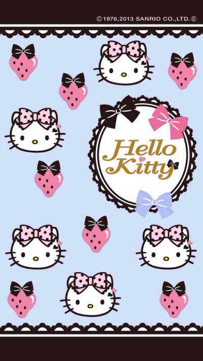 #hello kitty#苹果6高清壁纸，#iPhone 6 plus高清壁纸，#不是高清我不发，更多同系列见我主页，#不一样的凯蒂猫，#猫迷珍藏hello kitty