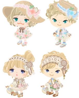 Ameba pigg 201408 甜美编织套装