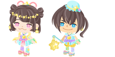 Ameba pigg 201407 七夕星星之子套装