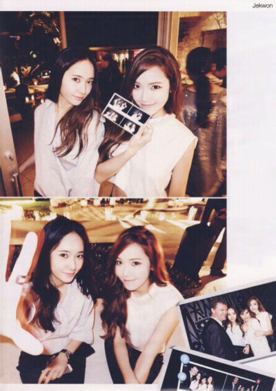 简直盛世美颜——郑式姐妹 Krystal&amp;amp;jessica