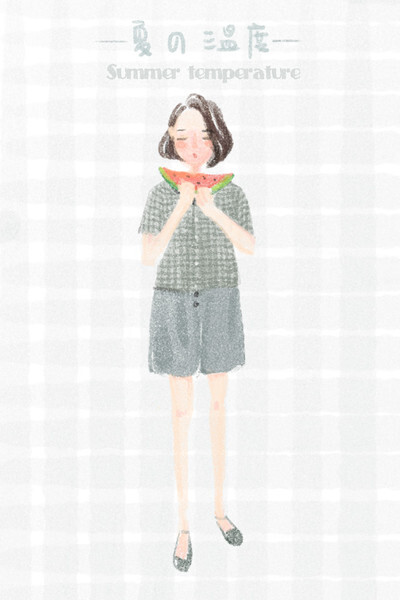 我们一起吃西瓜