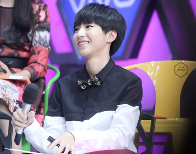 TFBOYS王俊凯 2015.03.22 快乐大本营录制现场。