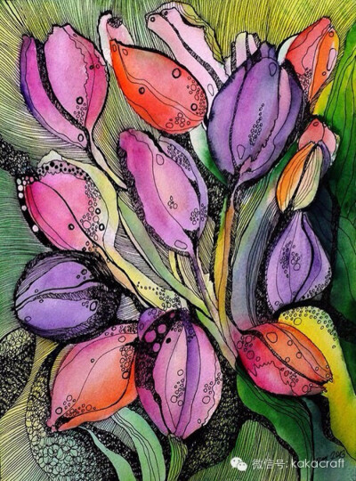 禅绕画爱好者作品