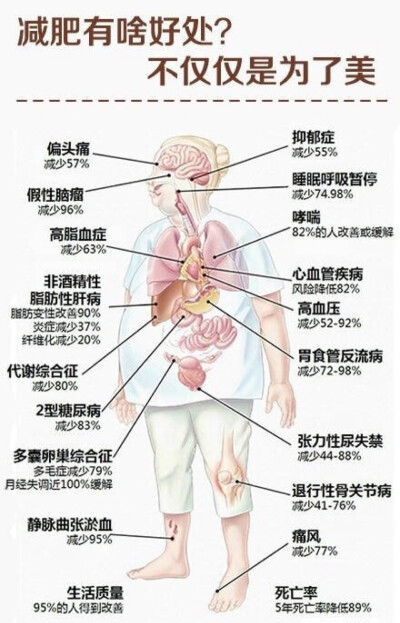 减肥有啥好处