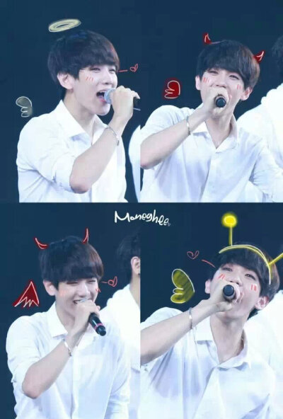 #EXO #边伯贤 #手机壁纸# 萌图