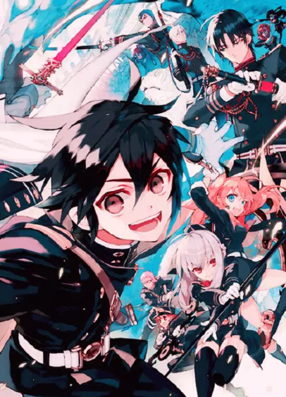 【终结的炽天使】。高清无水印壁纸系列。喜欢就收藏吧。