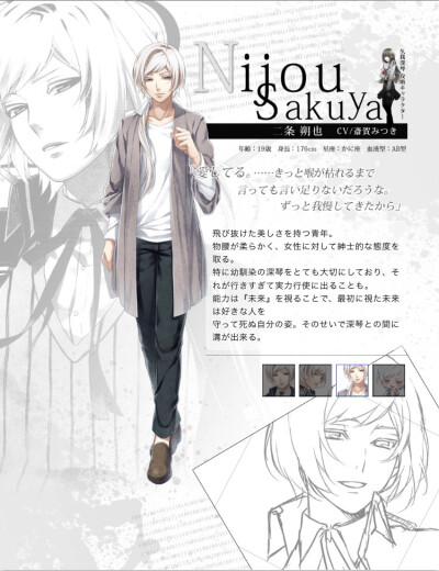 Norn9 Last Era 二条朔也