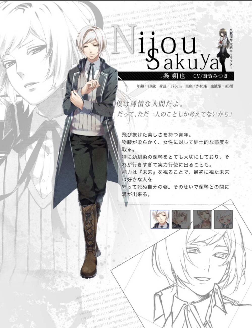 Norn9 二条朔也