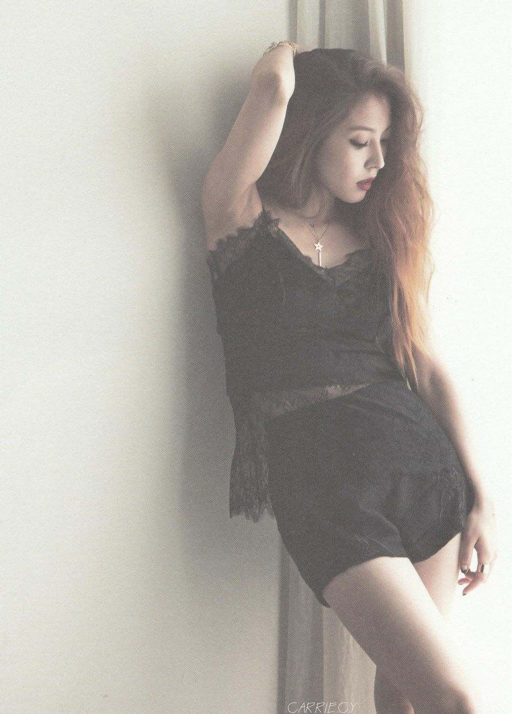 BoA 2015 韩八辑专辑内页扫图Carrie #BoA##Kiss My Lips#
