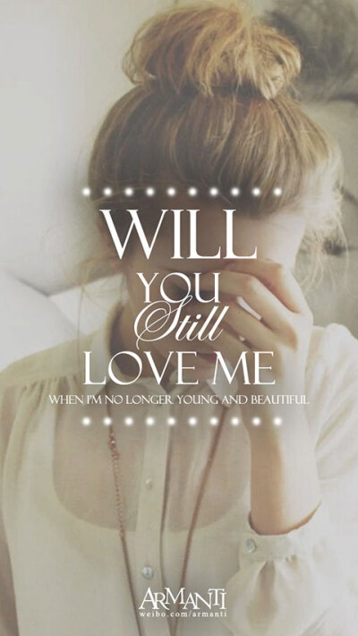 Will you love me 系列