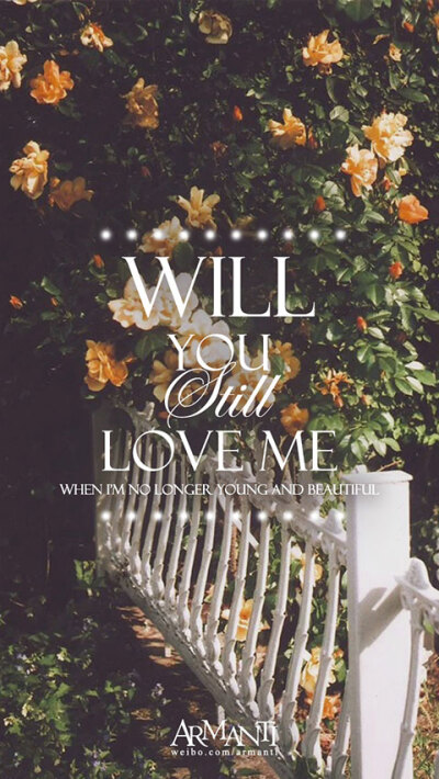 Will you love me 系列