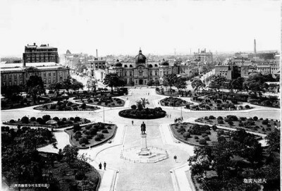 大连中山广场，1931年