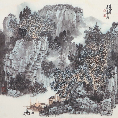 张树立，1956年生于北京，1996年结业于中国美术学院国画系，2006年结业于中国国家画院龙瑞高研班。师从程振国、龙瑞、刘牧，中国美术家协会会员。《国画经典》总编。