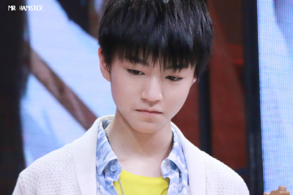 #王俊凯# #TFBOYS王俊凯# #TFBOYS# 141211天天向上 cr Mr_hamster仓鼠先生