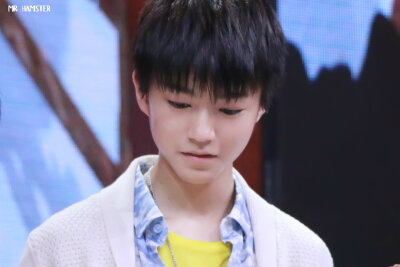 #王俊凯# #TFBOYS王俊凯# #TFBOYS# 141211天天向上 cr Mr_hamster仓鼠先生