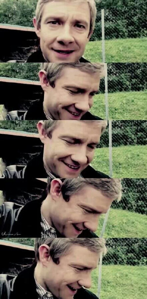 潮爷  马丁弗里曼  好苏～～ Martin Freeman (╯3╰)