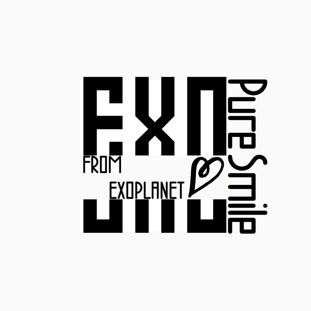 原 创 EXO 自 设 计 LOGO 图 from puresmile_c