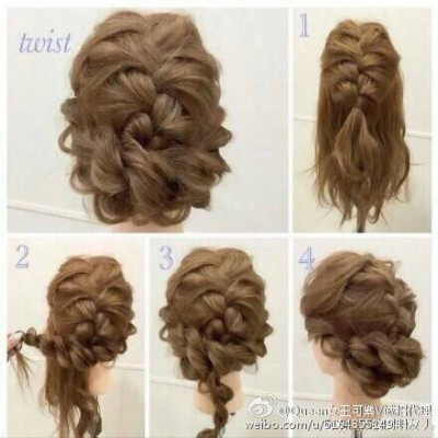 夏季 清爽 编发