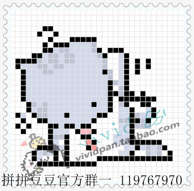 猫拼拼豆豆 perler 欢迎加入拼拼豆豆官方群一，群号码：119767970