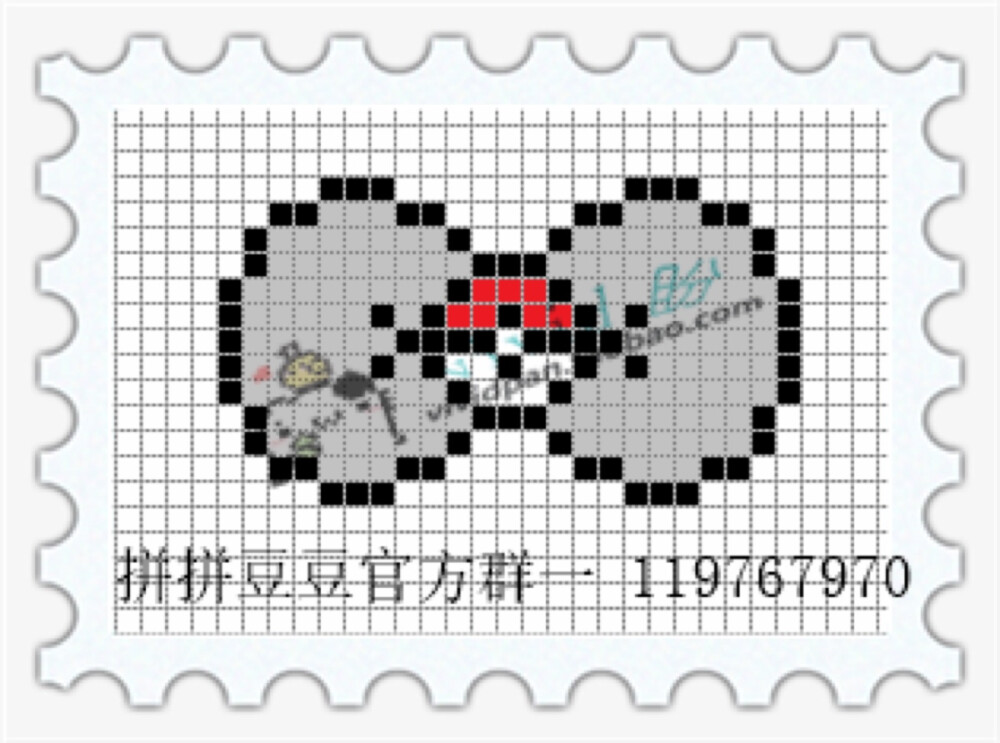 神奇宝贝拼拼豆豆 perler 欢迎加入拼拼豆豆官方群一，群号码：119767970