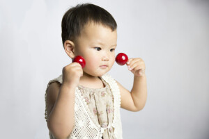 樱桃果子苹果脸