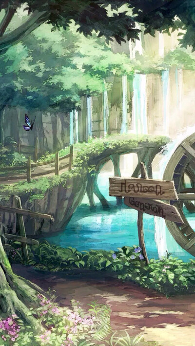 二次元 Girl 壁纸 萌 插画 背景 治愈 ^o^