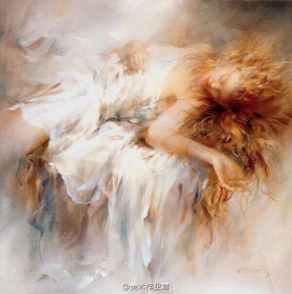 荷兰 Willem Haenraets 水彩作品