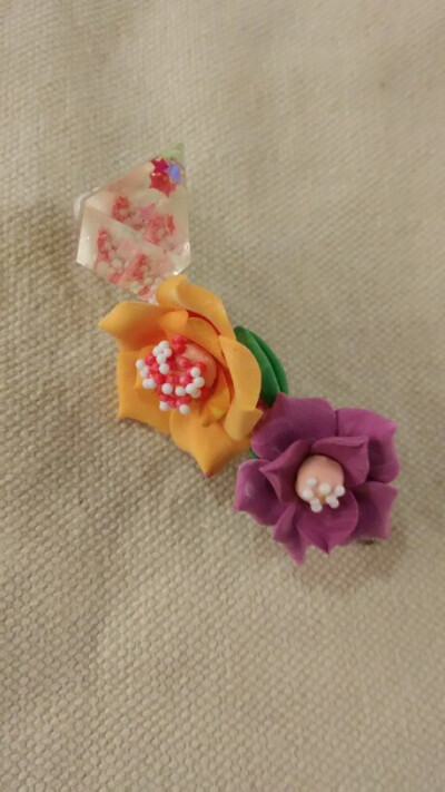 花花卡子 粘土