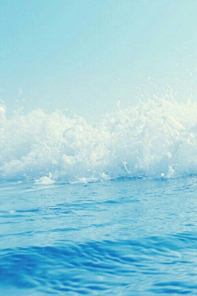 蓝色 大海 唯美 高清
