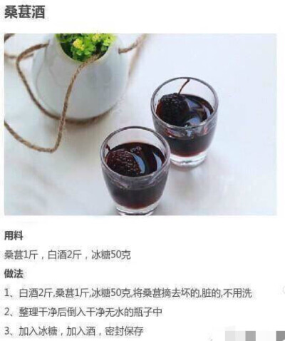 桑葚酒