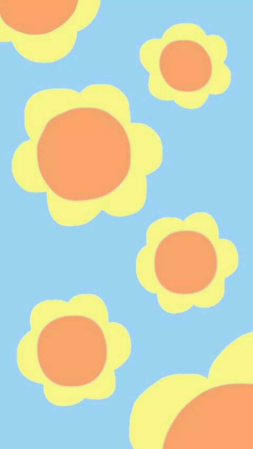 太阳花卡通壁纸图片