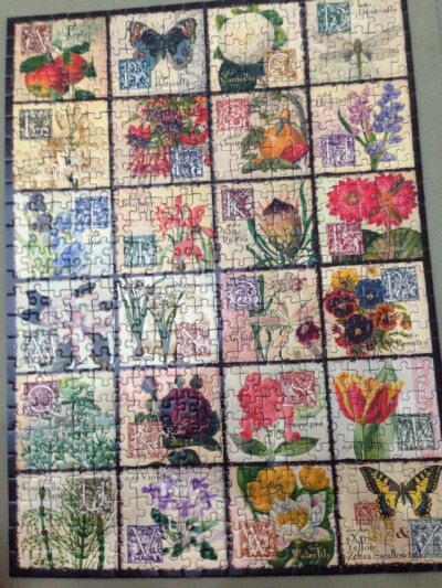 Ravensburger 500 Vintage Flowers