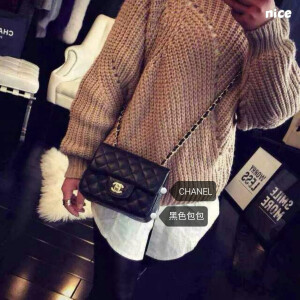 Chanel 黑色包包 百搭款
