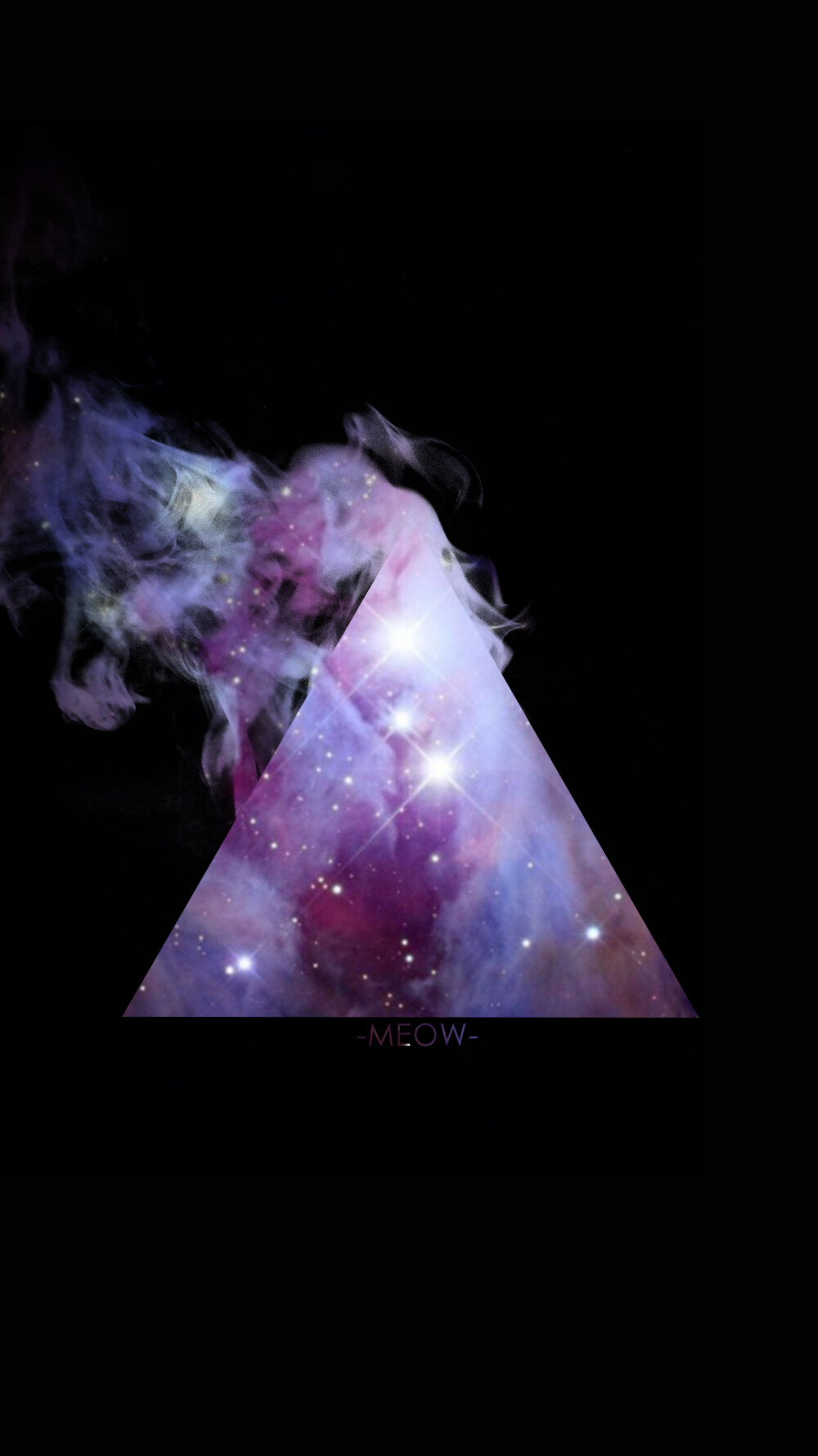 星空壁纸# #三角壁纸# #meow原创壁纸# #iphone6壁纸# #iphone6plus
