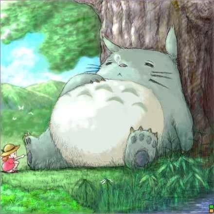 #忘不了儿时的动画#龙猫 TOTORO