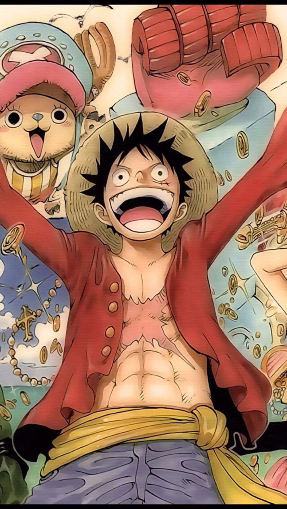 忘不了儿时的动画海贼王橡胶人路飞