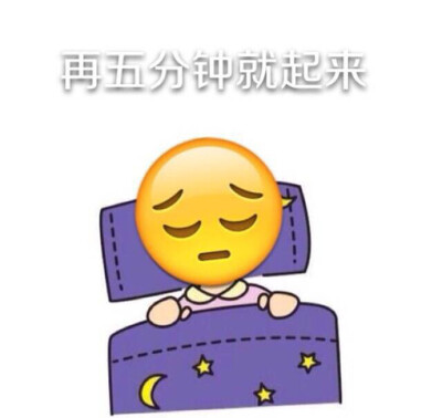 (:3[____] 闹钟鈴响了，(¦3[____]算了接着睡 emoji