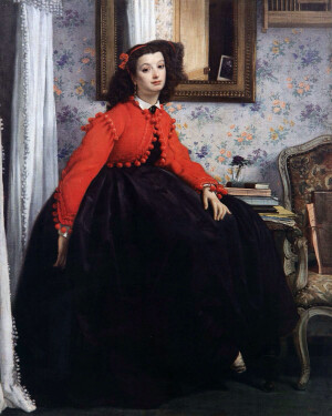 James Jacques Joseph Tissot(1836-1902)法国画家，以描绘维多利亚时期的社会生活和人物肖像著称，也画过一些宗教画。特别喜欢看人画衣服，相信我不是一个人。