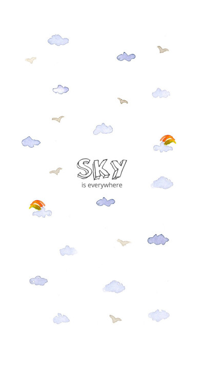 Hi 壁纸✨ 简约.SKY.清新